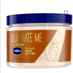 Vaseline Illuminate Me Whipped Body Butter brand new 11 oz